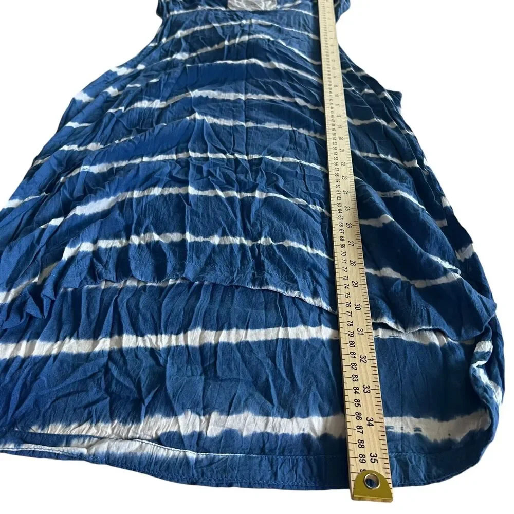 Acacia Mini Dress Pacific Tides Womens Sz Small Blue Tie Dye Beach‎ Swim Coverup